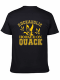 Duckaholic Hooked on Quack Graphic T-Shirt