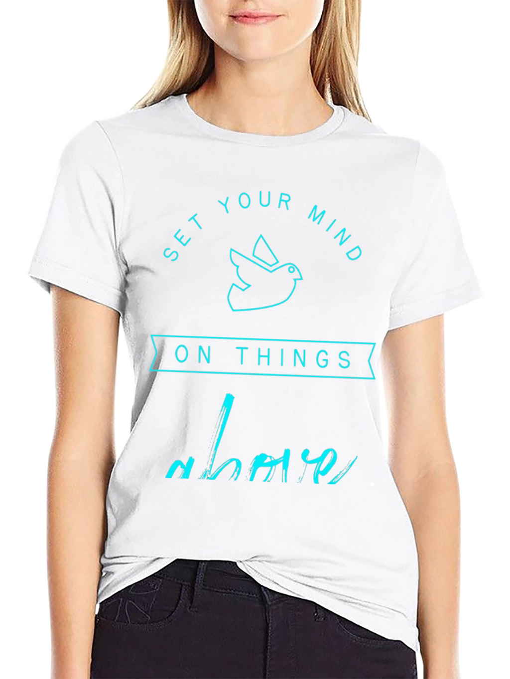 Set Your Mind Above Graphic T-Shirt