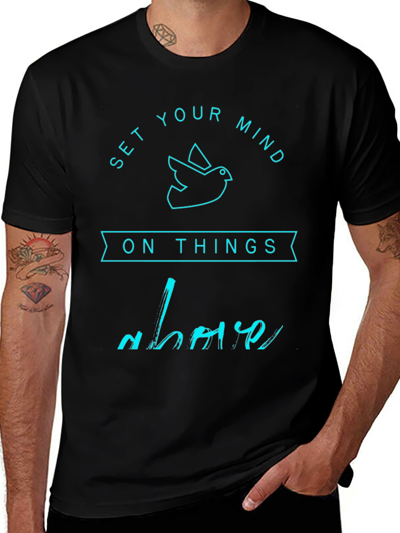 Set Your Mind Above Graphic T-Shirt