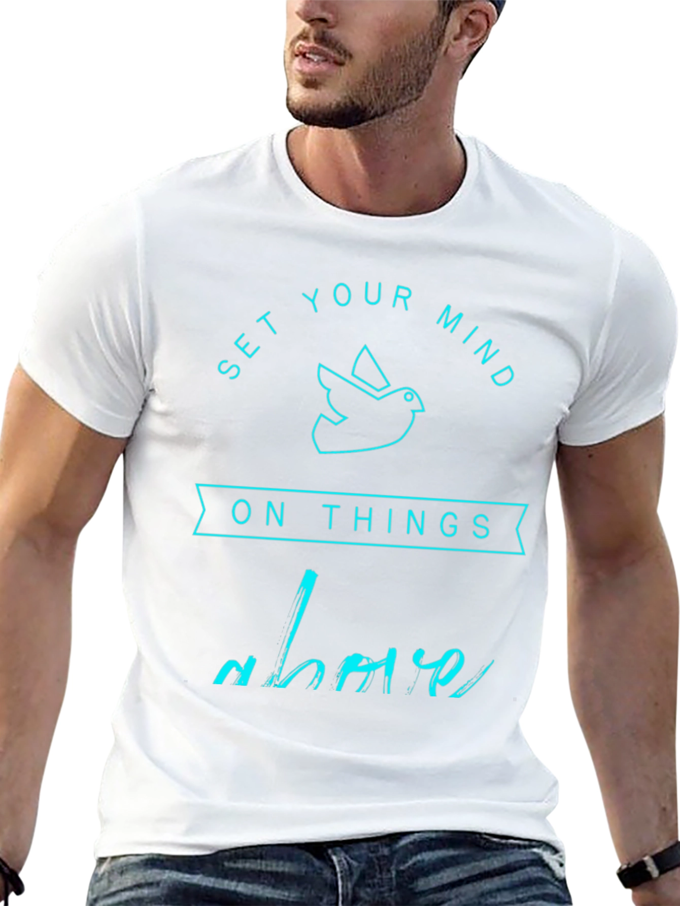 Set Your Mind Above Graphic T-Shirt