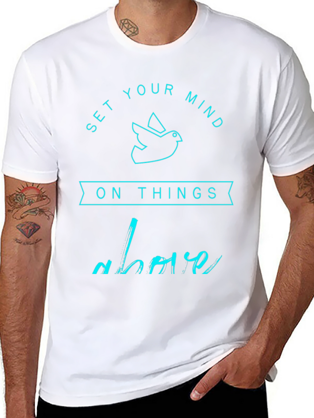 Set Your Mind Above Graphic T-Shirt