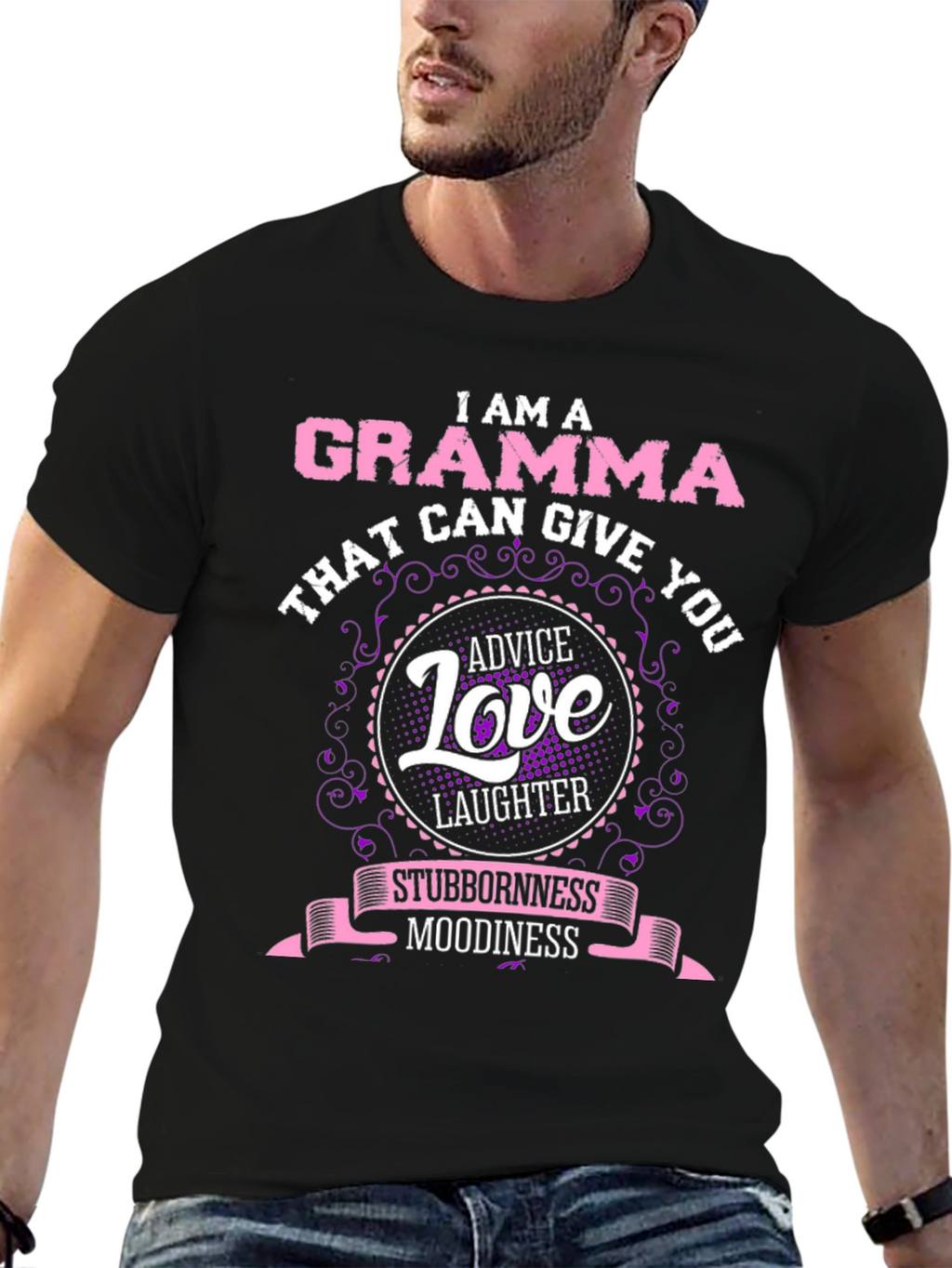 I am a Gramma T-Shirt Advice Love Laughter