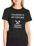 Chlorine Is My Perfume Swimmer T-Shirt