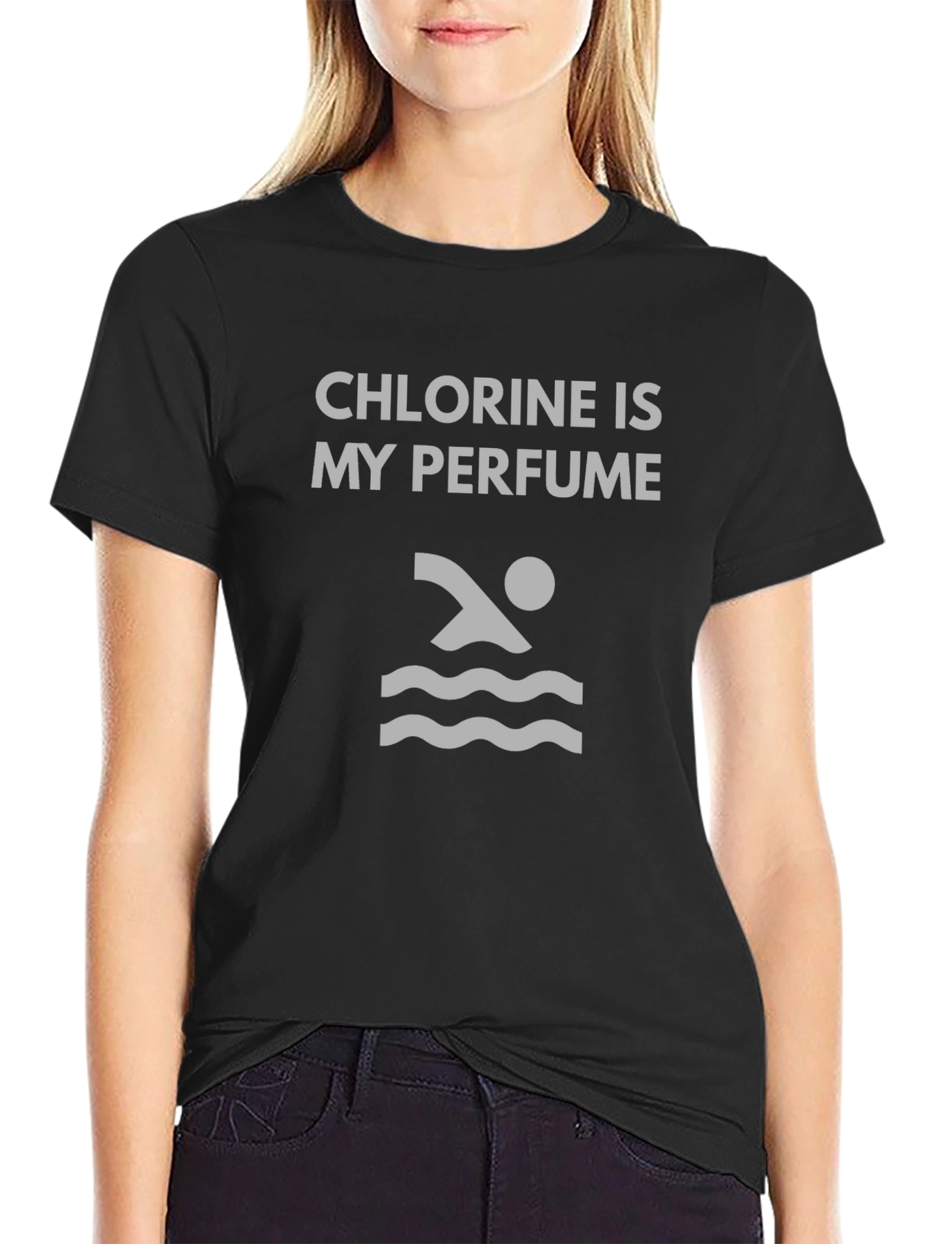 Chlorine Is My Perfume Swimmer T-Shirt