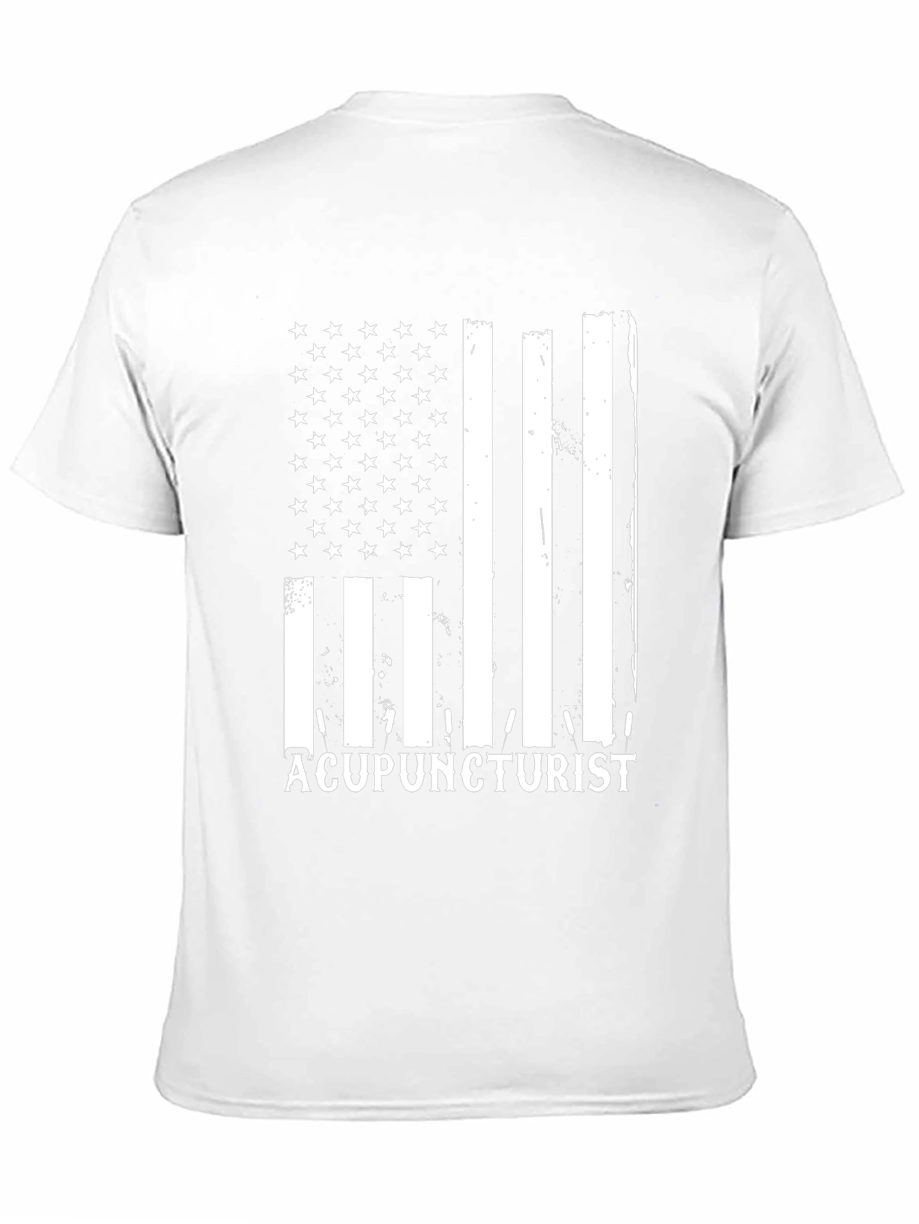 Acupuncturist American Flag T-Shirt