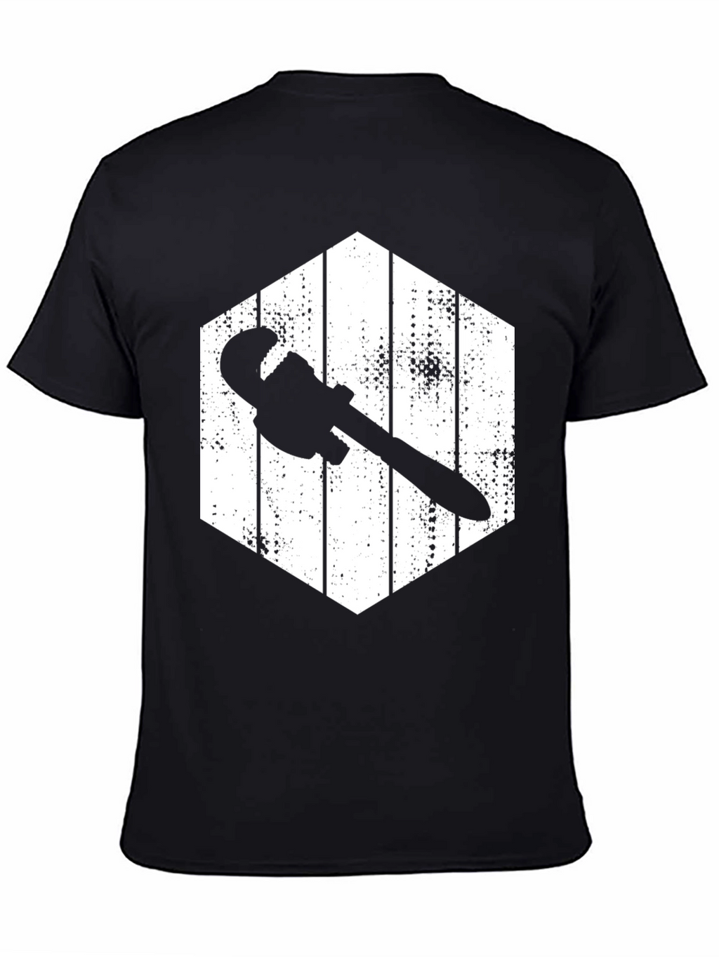 Wrench Graphic Black T-Shirt