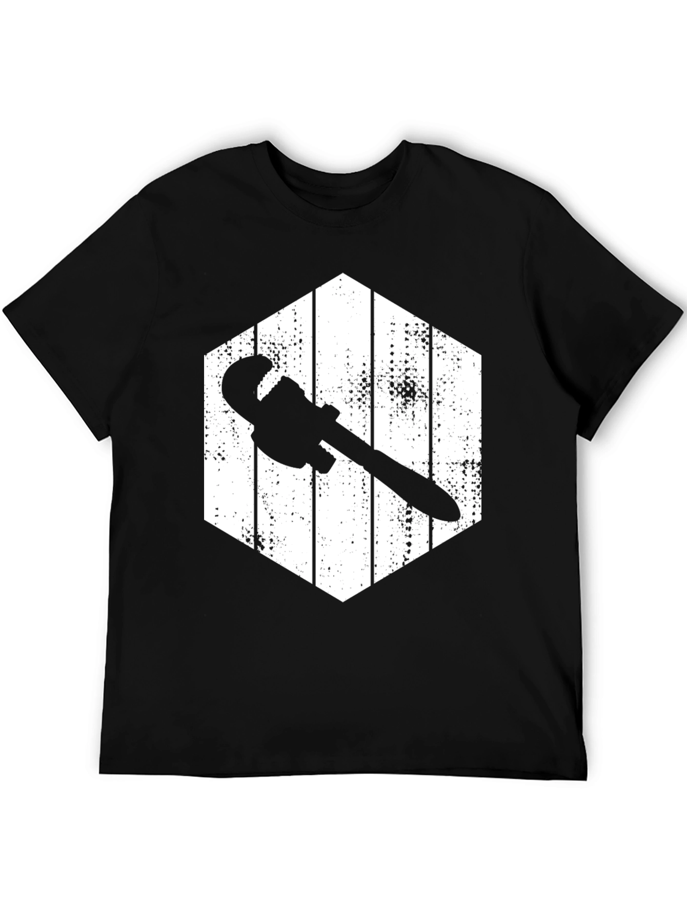 Wrench Graphic Black T-Shirt