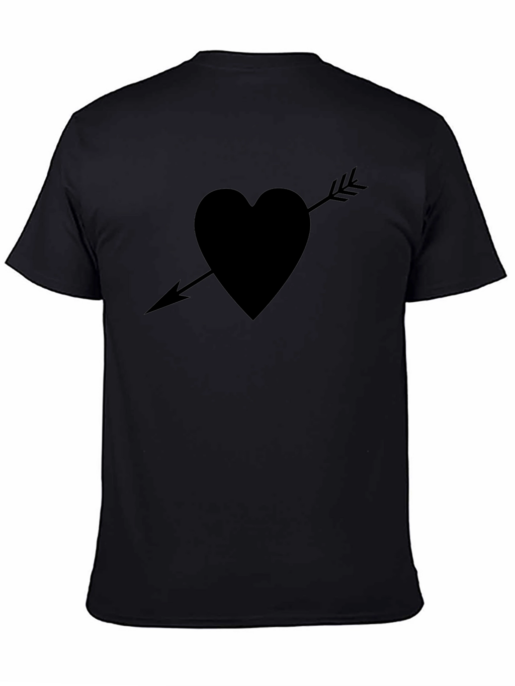 Heart Arrow Graphic Tee - Unisex Casual Shirt