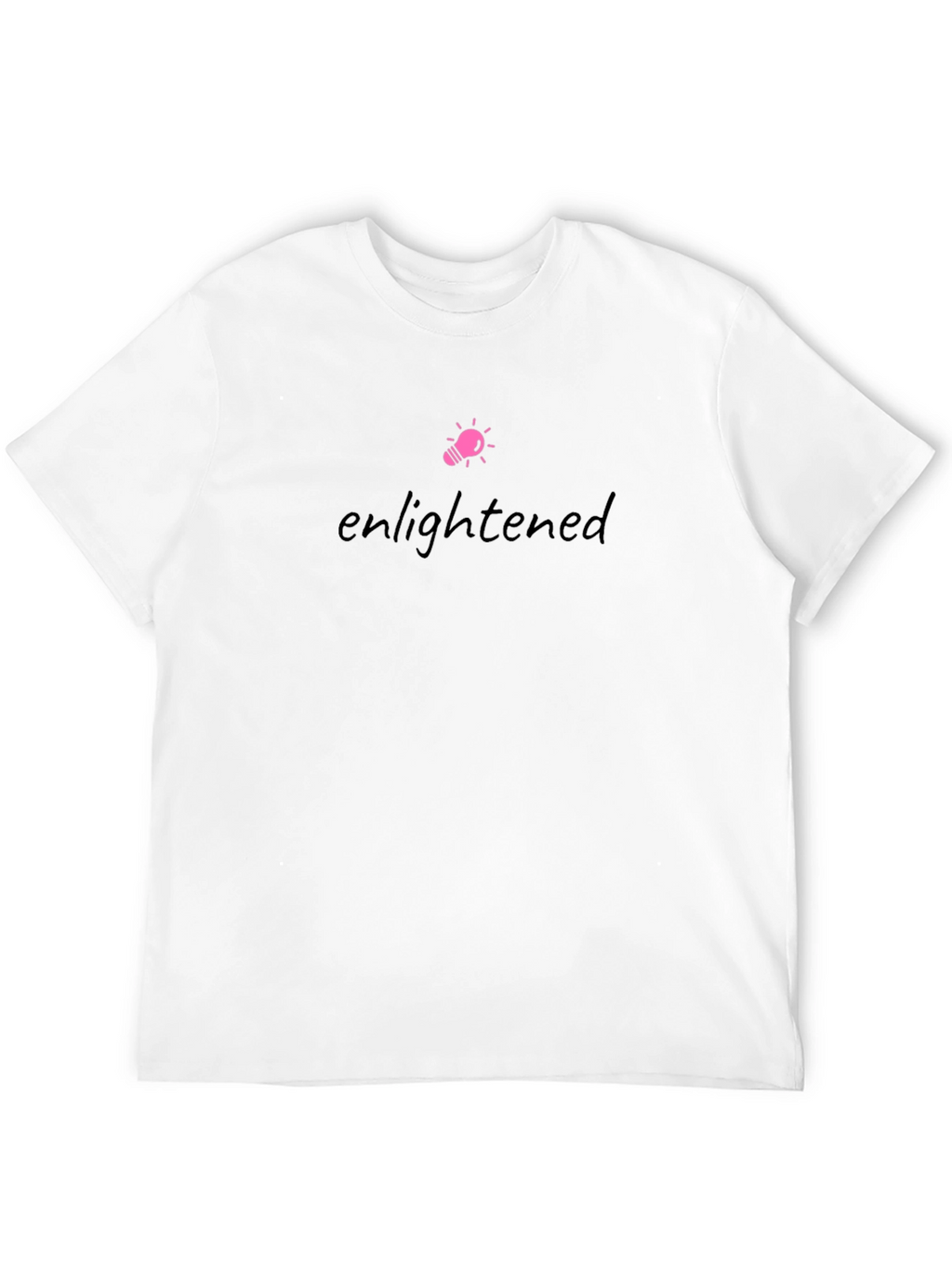 Enlightened Black T-Shirt - Premium Soft Cotton