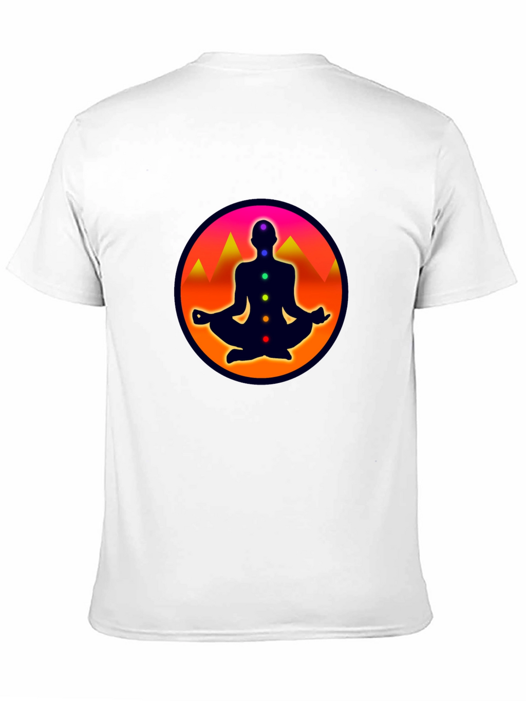 Chakra Meditation T-Shirt - Spiritual Zen Tee