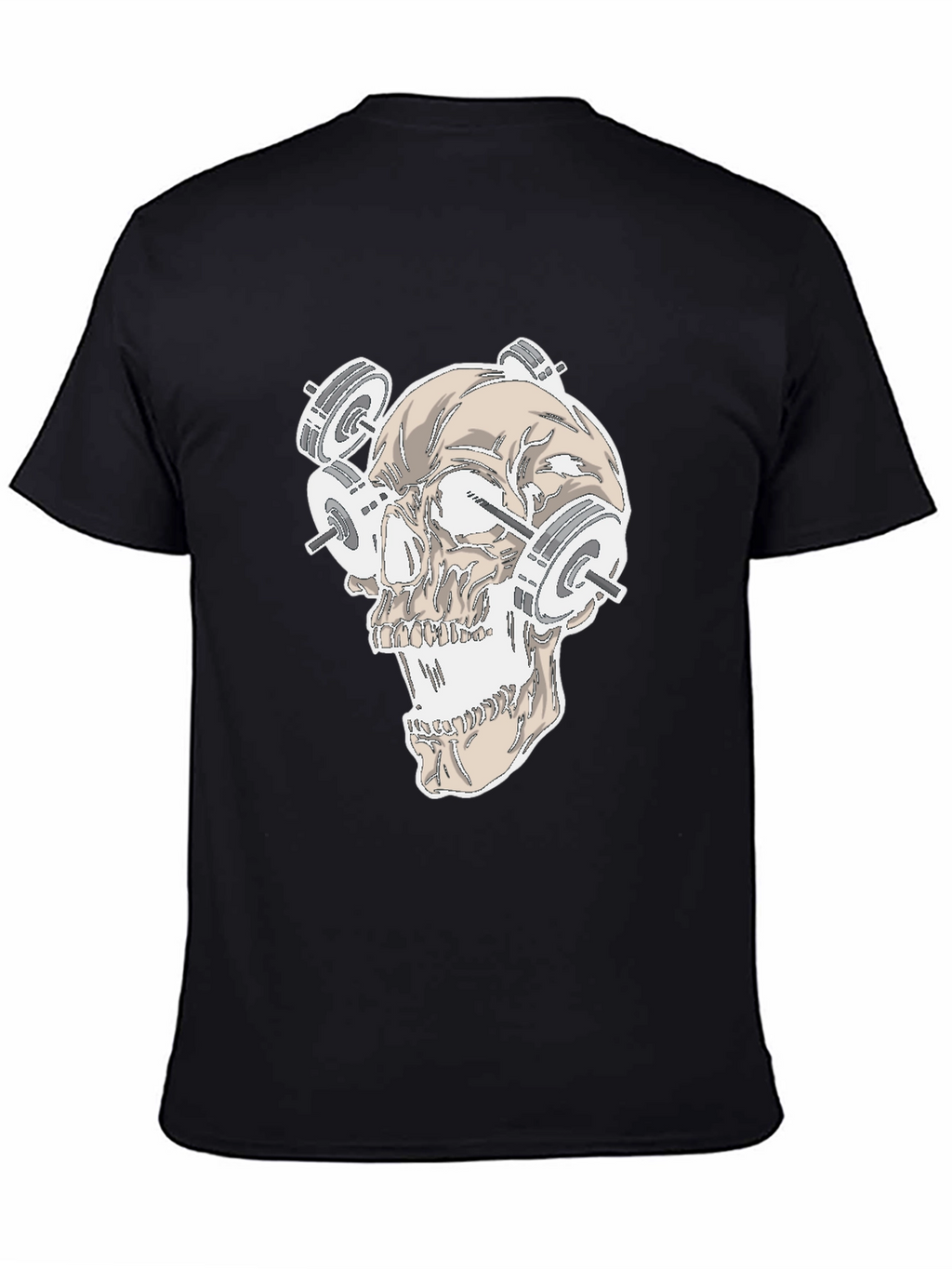 Skull Weightlifting T-Shirt