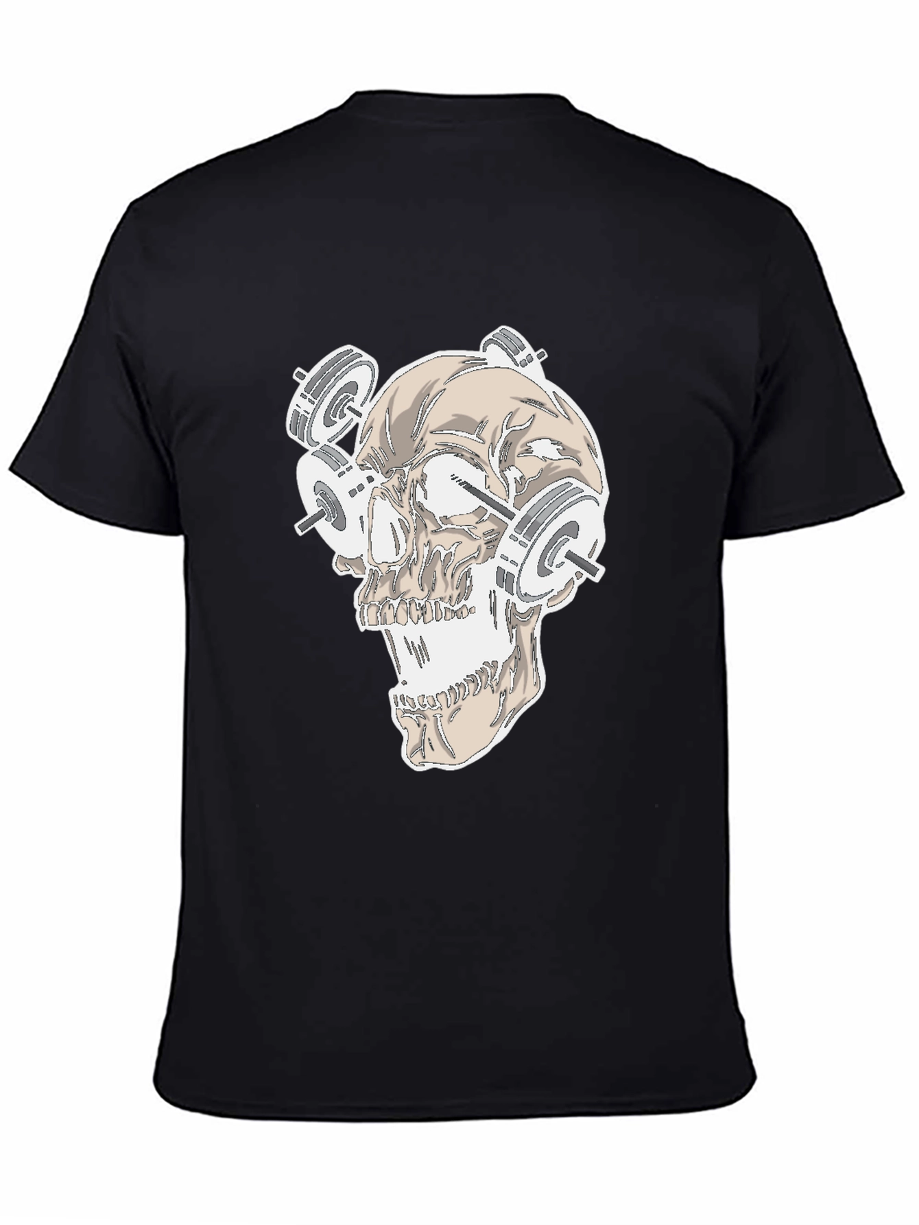 Skull Weightlifting T-Shirt