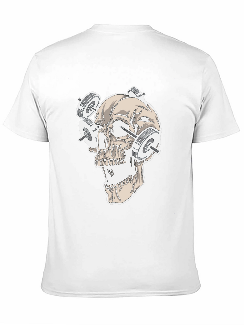 Skull Weightlifting T-Shirt