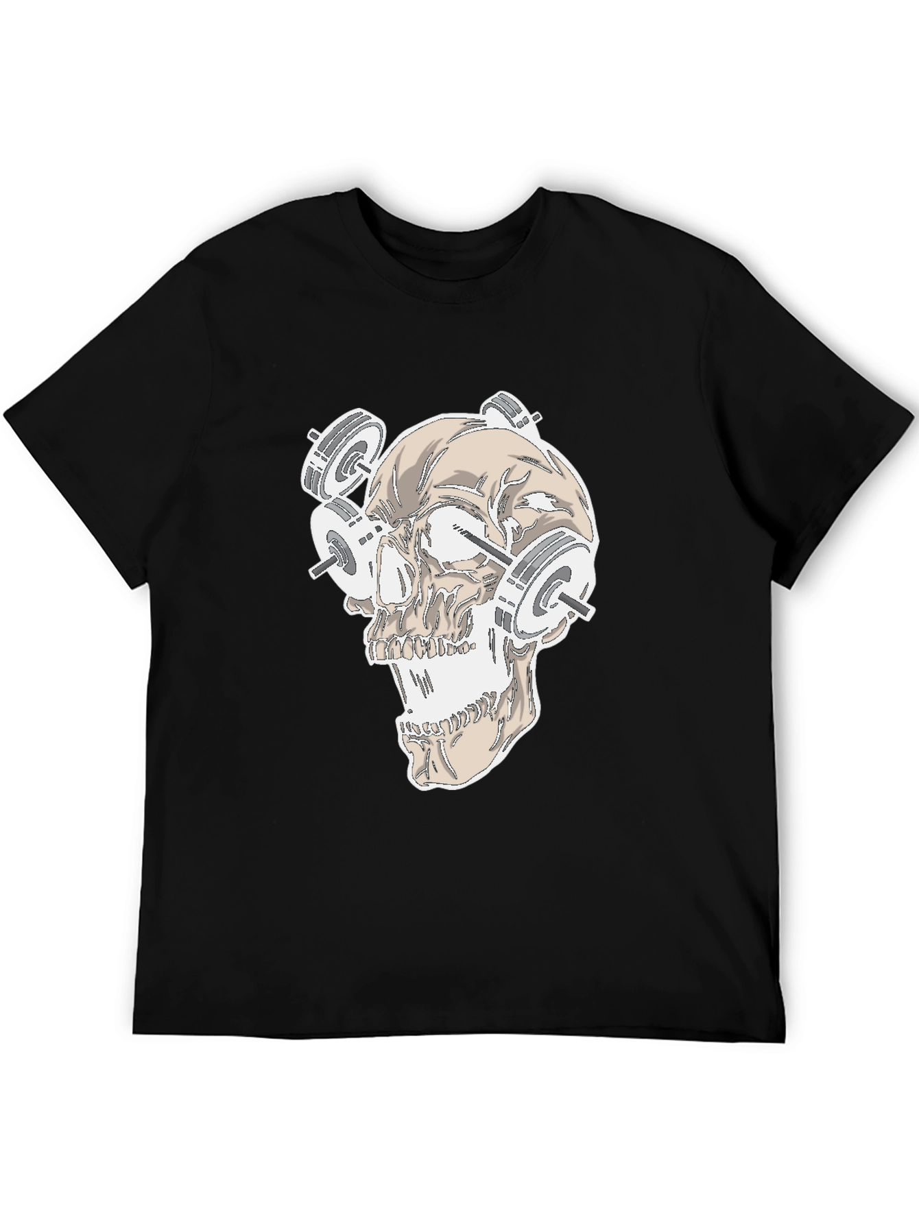 Skull Weightlifting T-Shirt