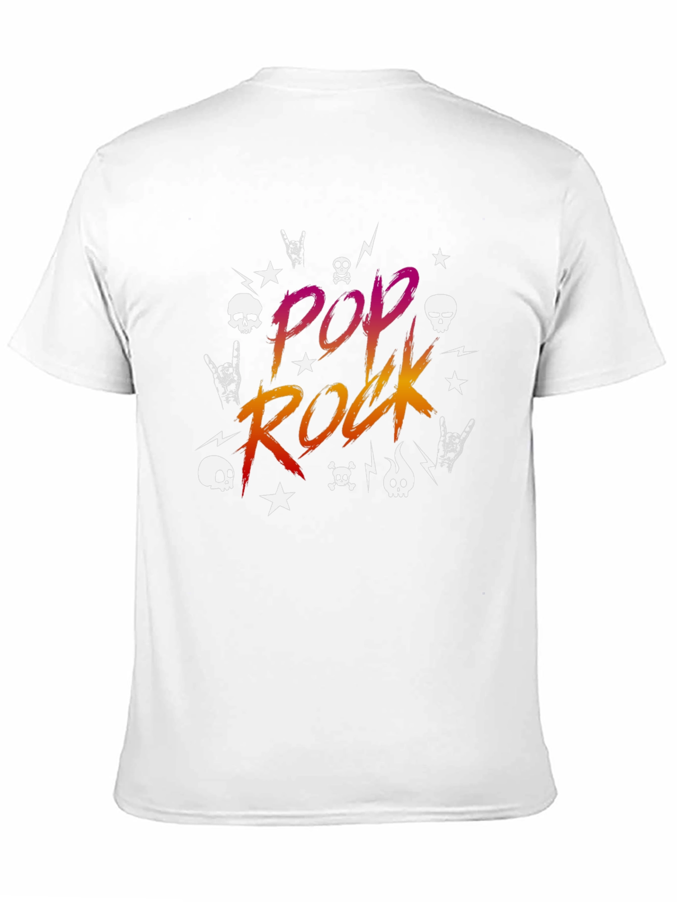 Pop Rock Graphic Tee - Black T-Shirt