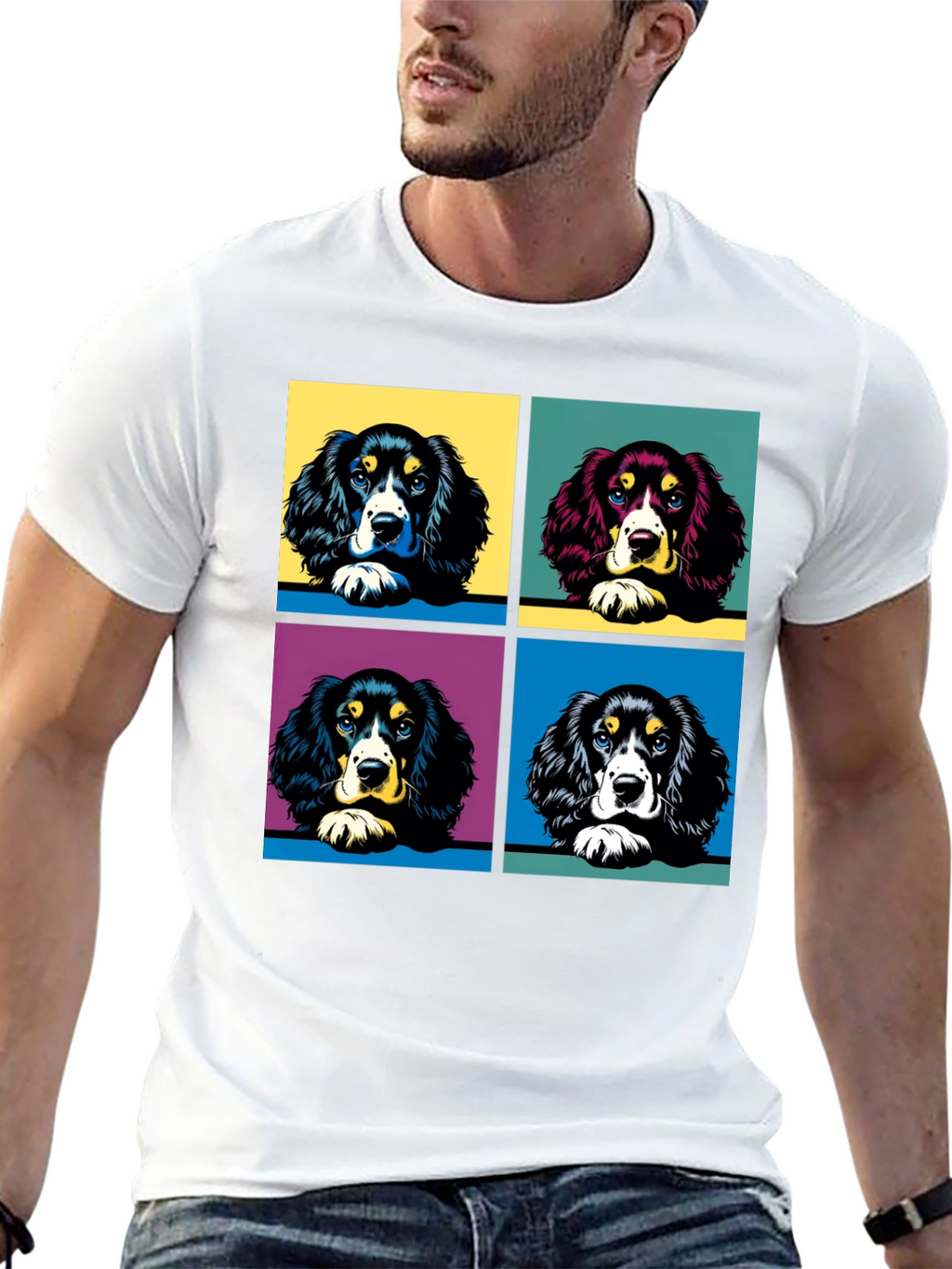 Pop Art Dog Lovers T-Shirt