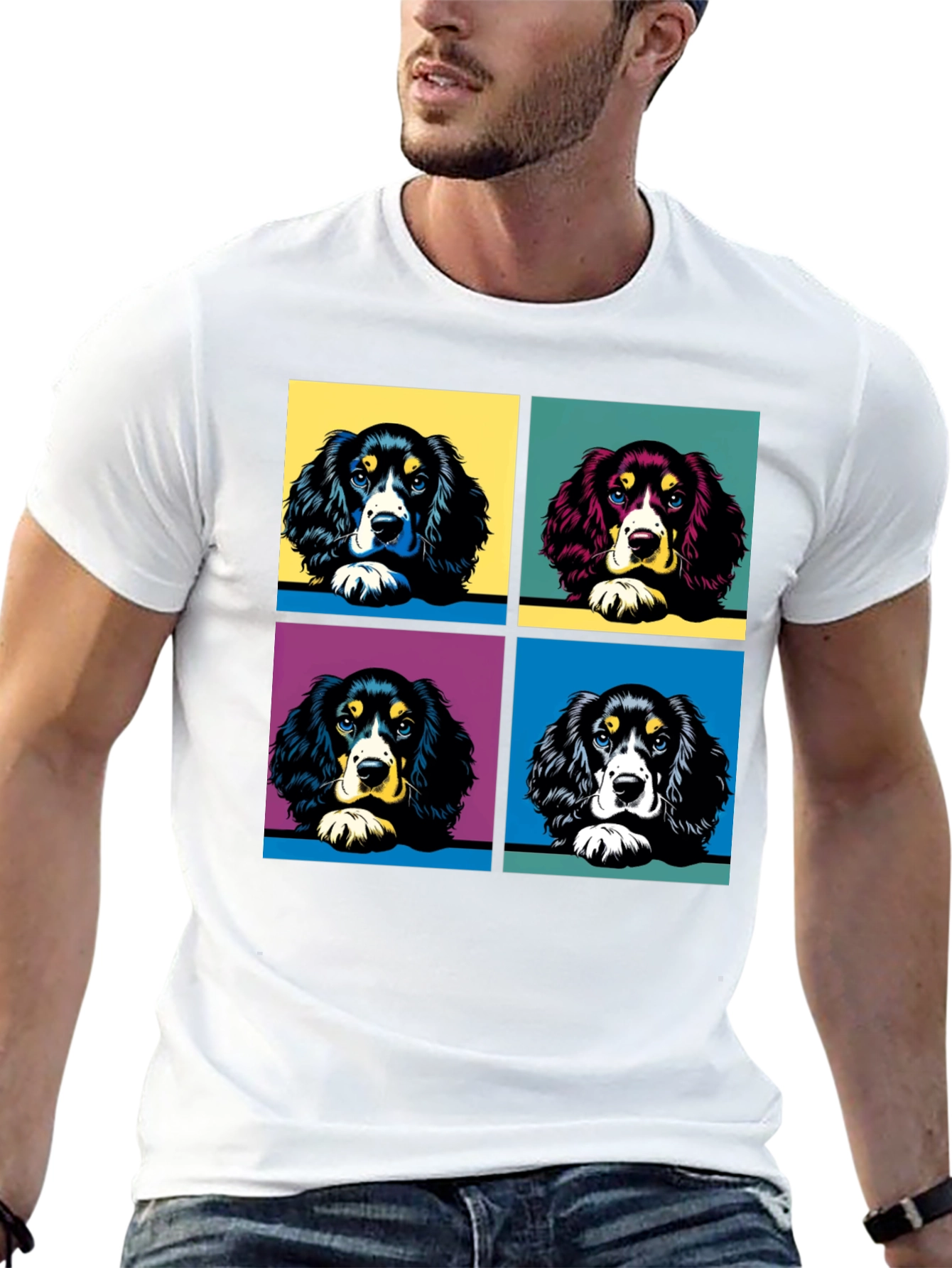Pop Art Dog Lovers T-Shirt