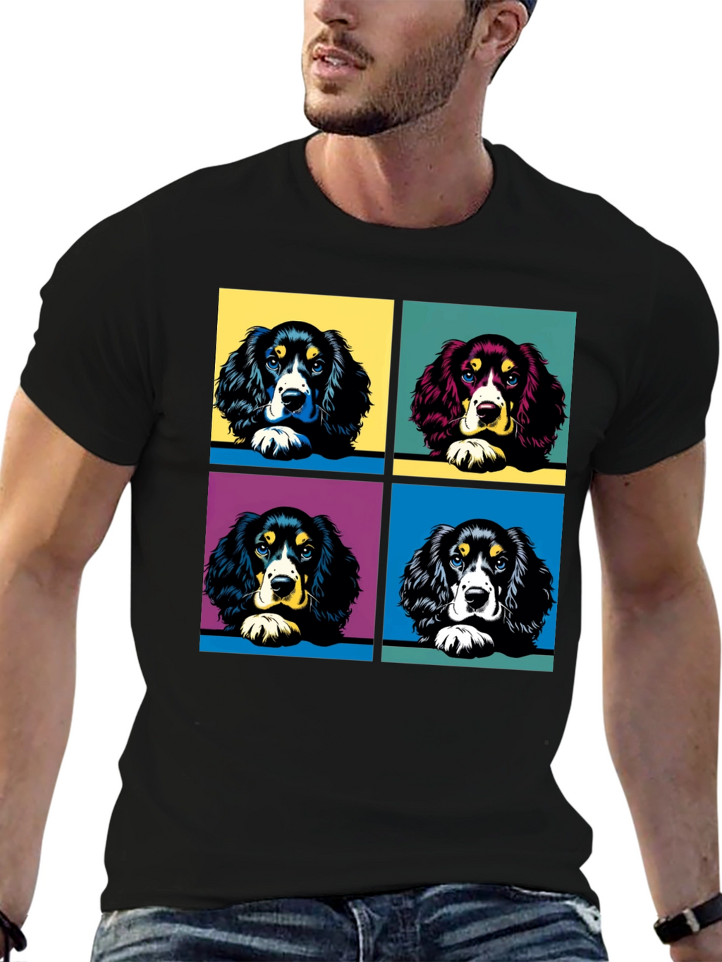 Pop Art Dog Lovers T-Shirt