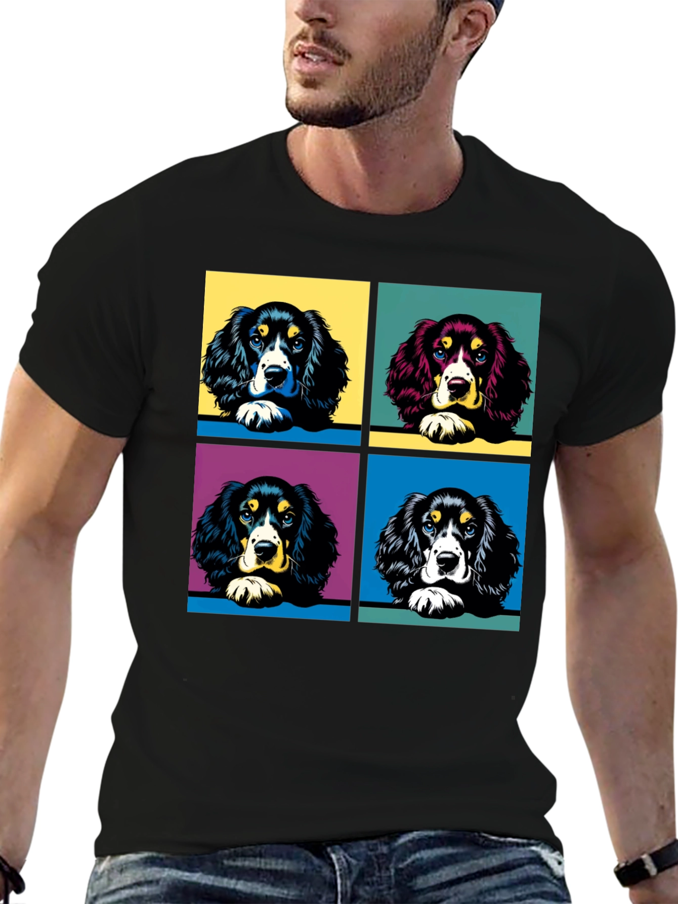 Pop Art Dog Lovers T-Shirt