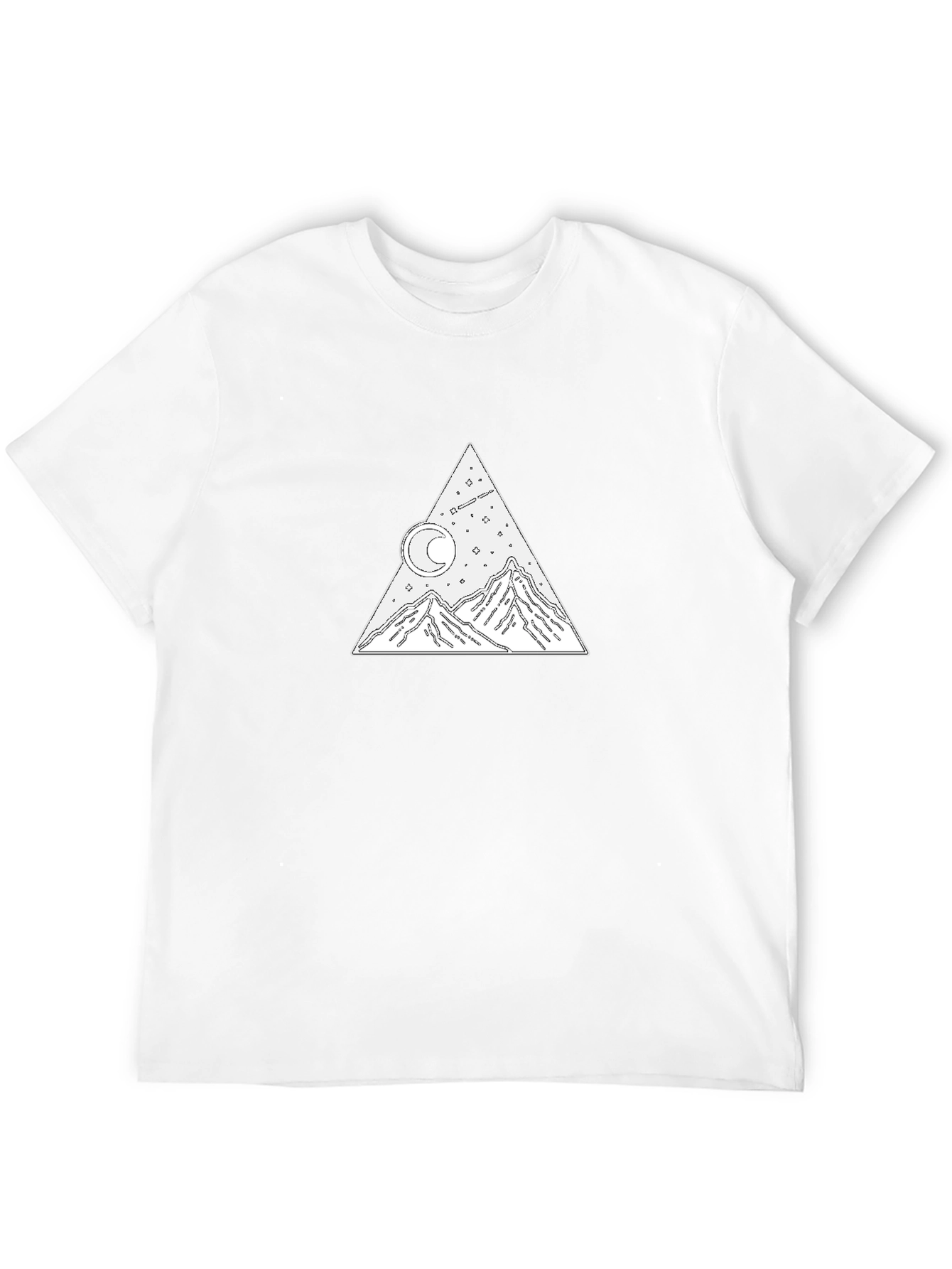 Mountain Moon Tee - Stylish Graphic T-Shirt