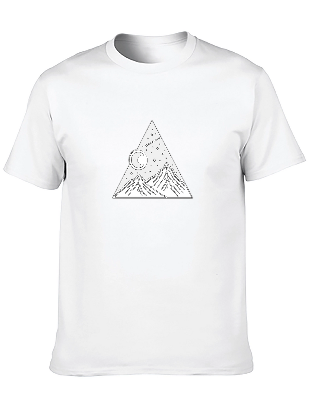 Mountain Moon Tee - Stylish Graphic T-Shirt
