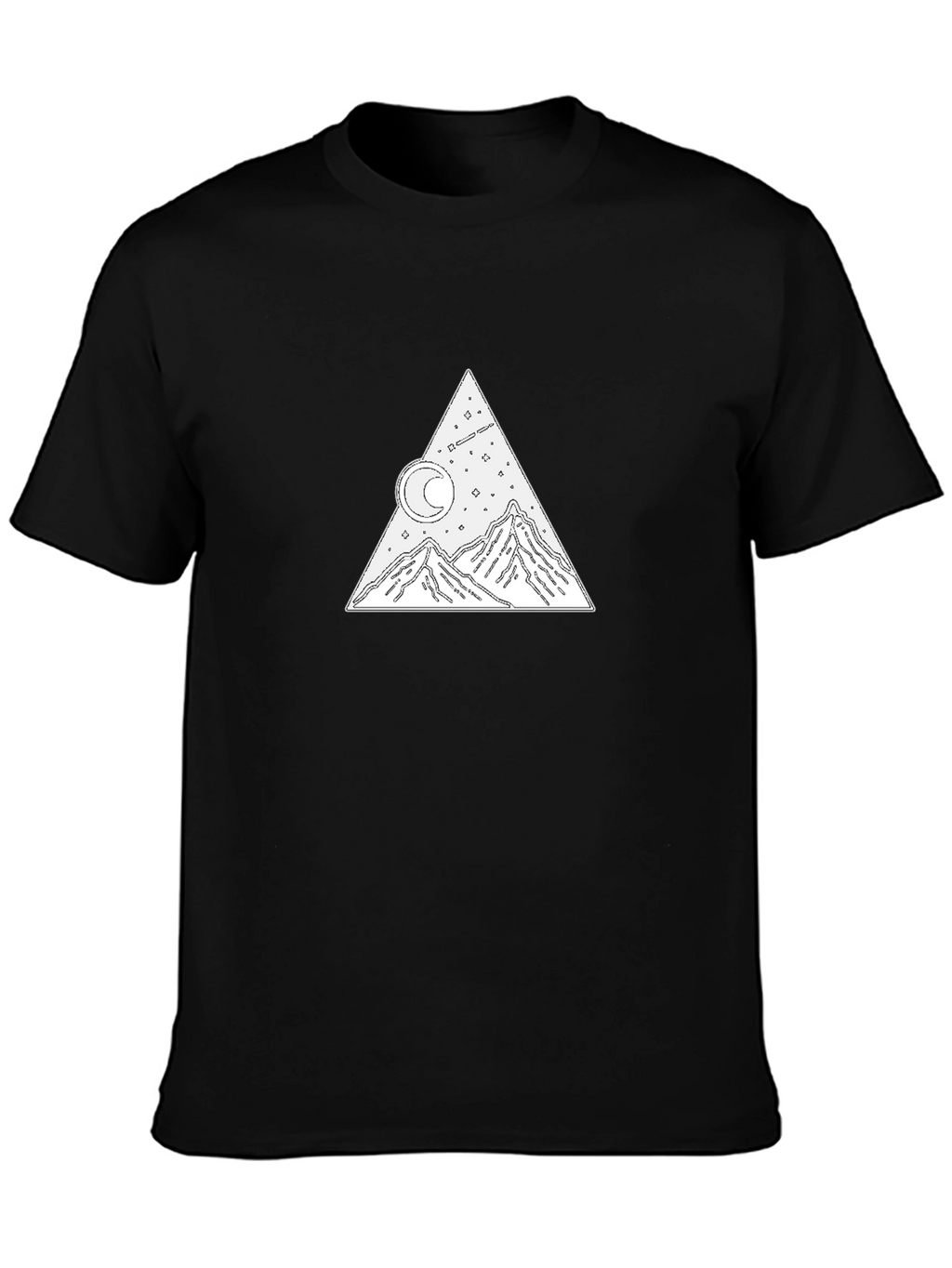 Mountain Moon Tee - Stylish Graphic T-Shirt