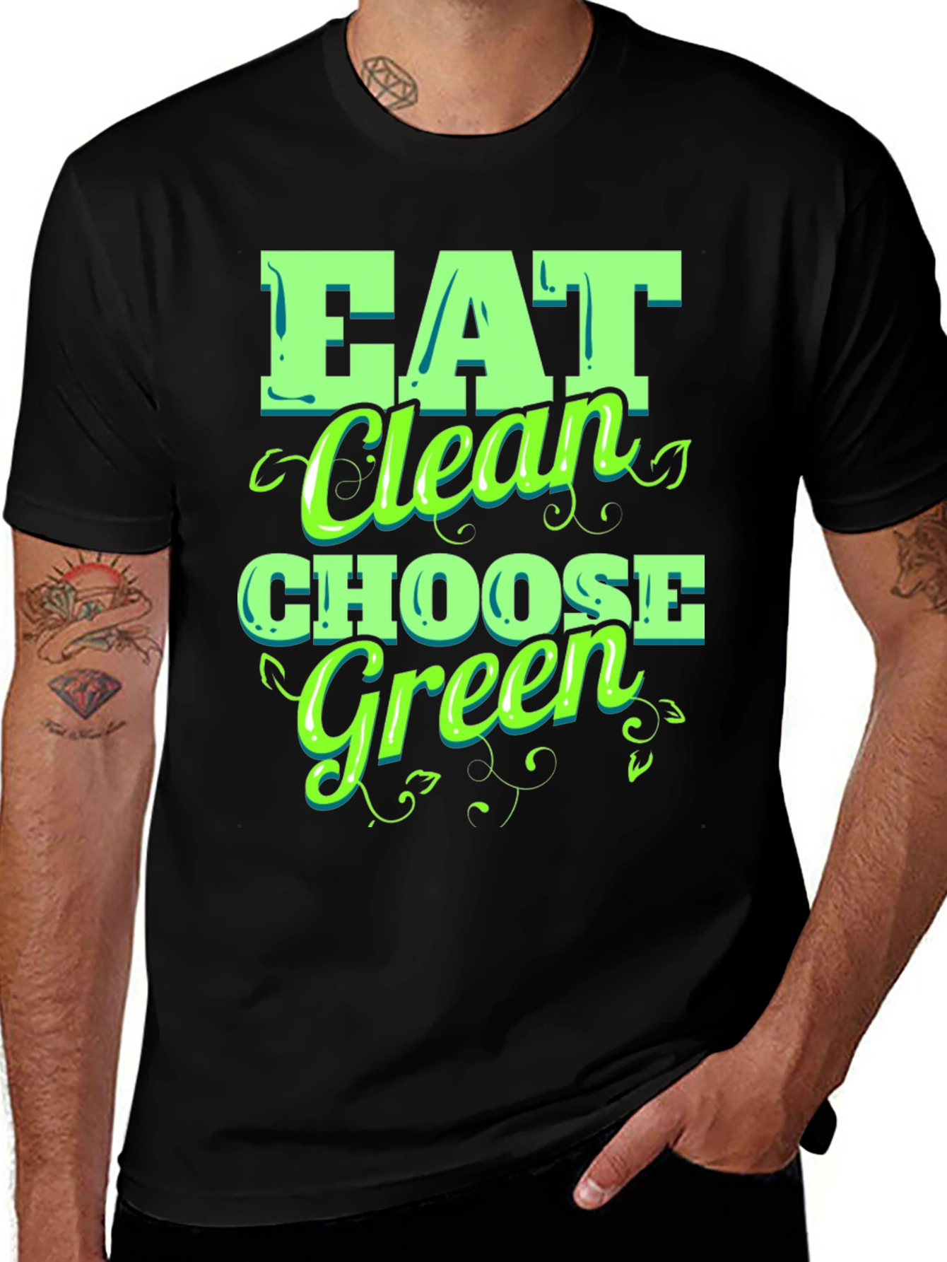 Eat Clean Choose Green T-Shirt