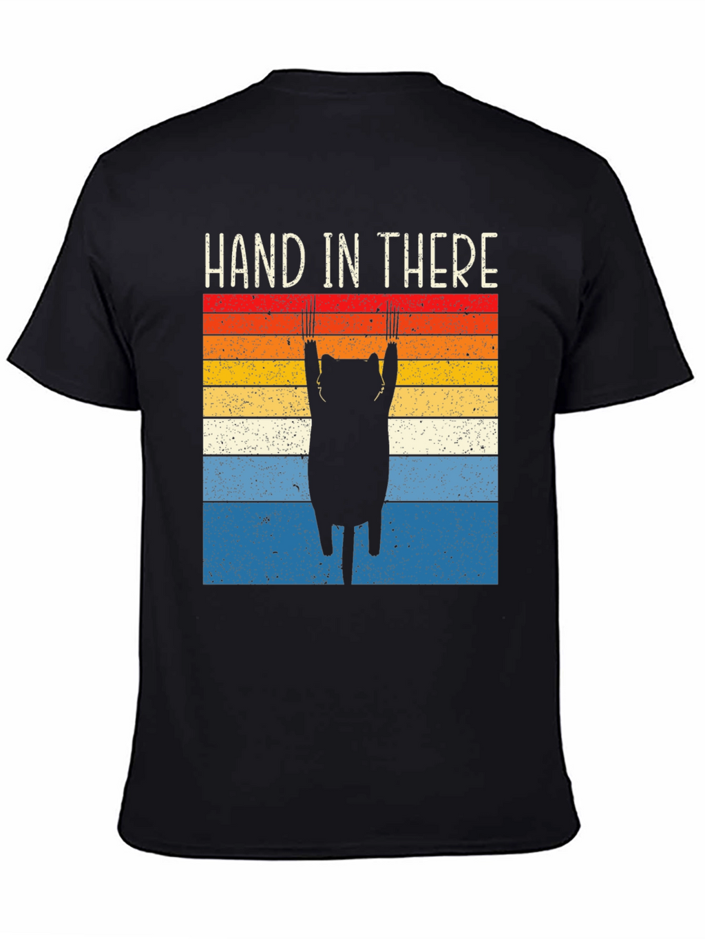 Hand In There Cat Graphic T-Shirt