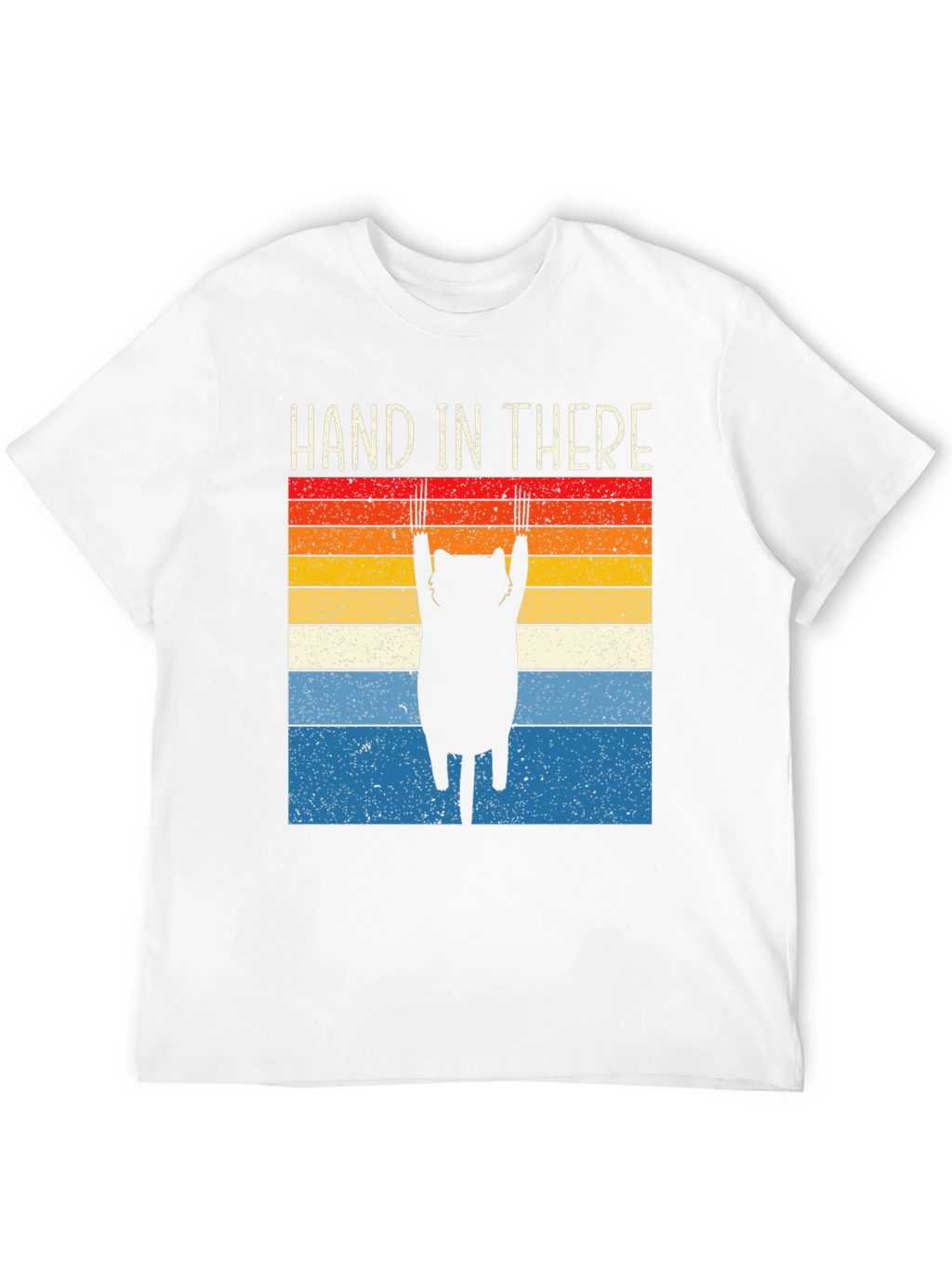 Hand In There Cat Graphic T-Shirt