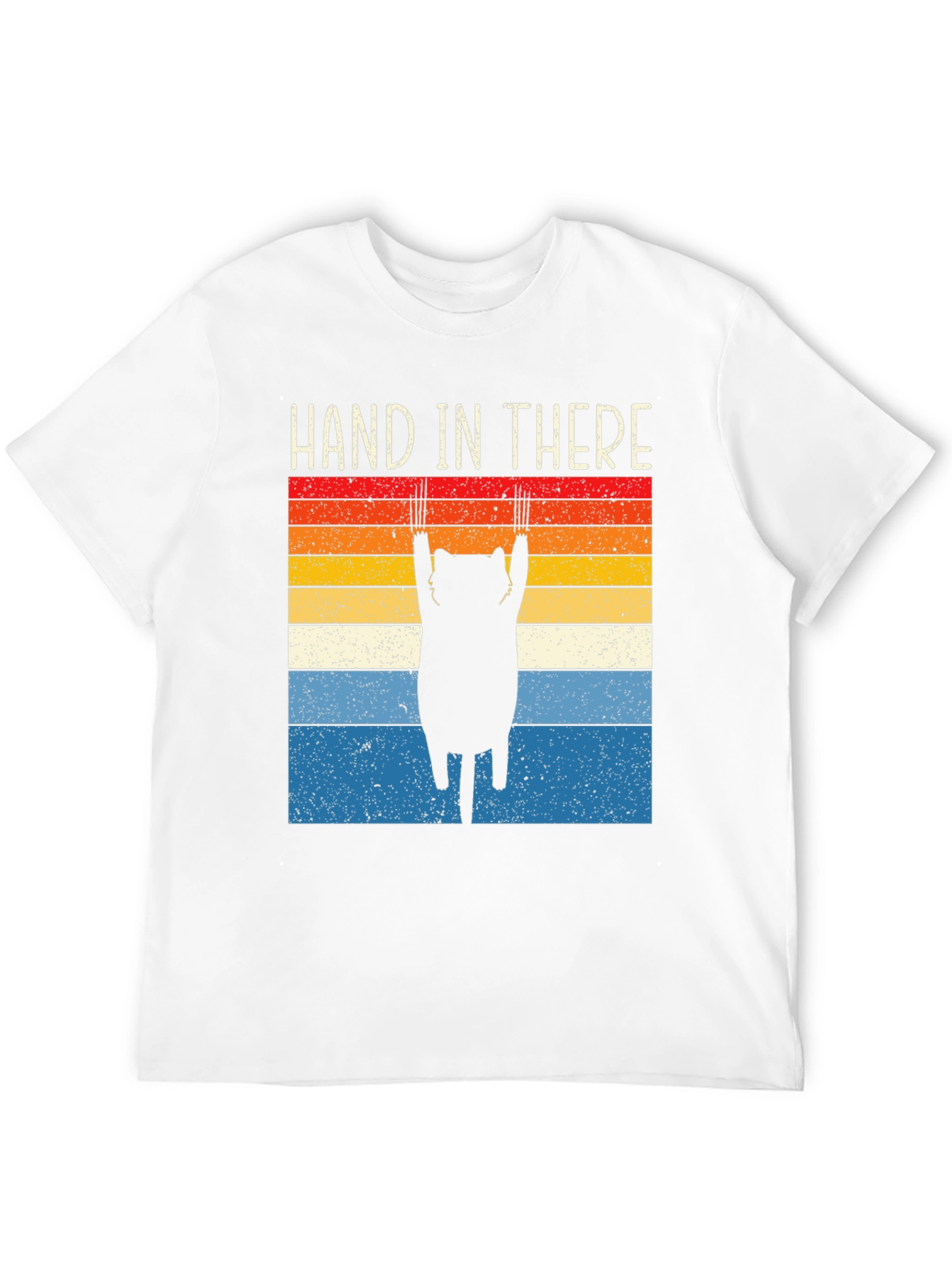 Hand In There Cat Graphic T-Shirt