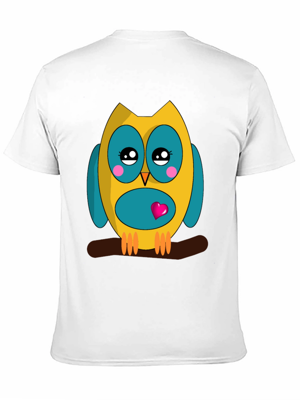 Cute Owl Graphic Tee - Soft Cotton Comfort