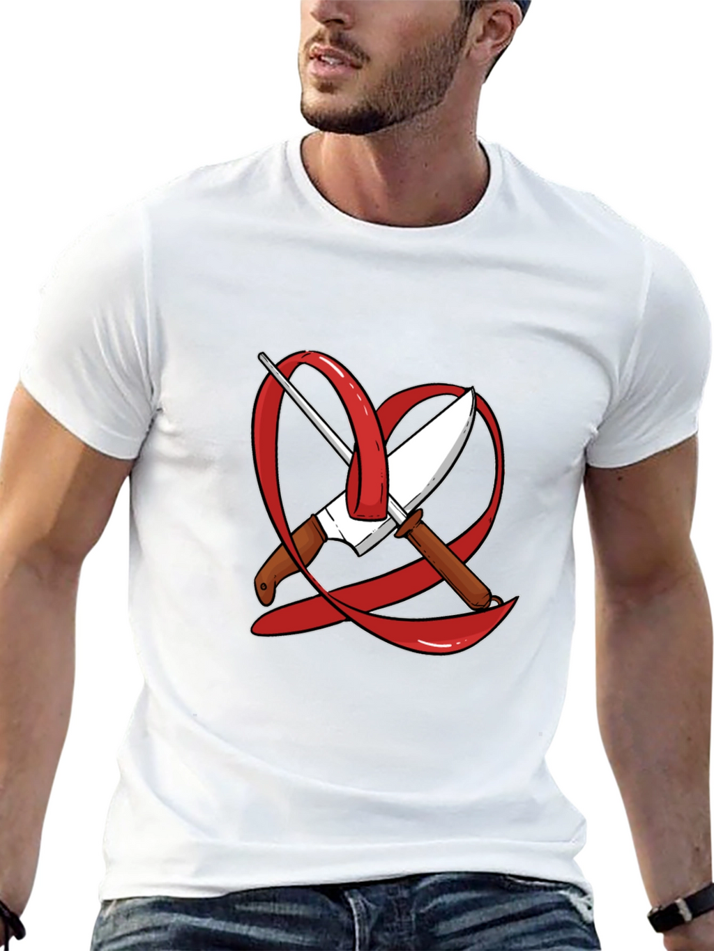 Chefs Heart Tee - Culinary Passion T-Shirt