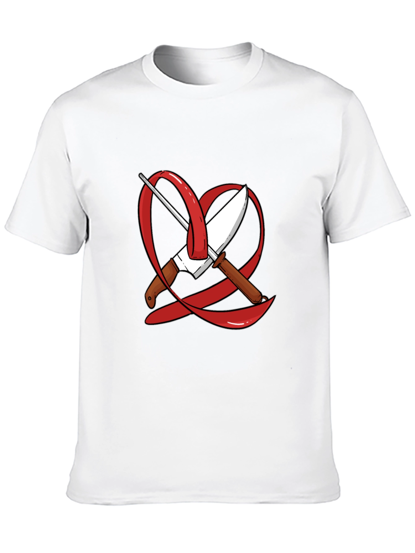 Chefs Heart Tee - Culinary Passion T-Shirt