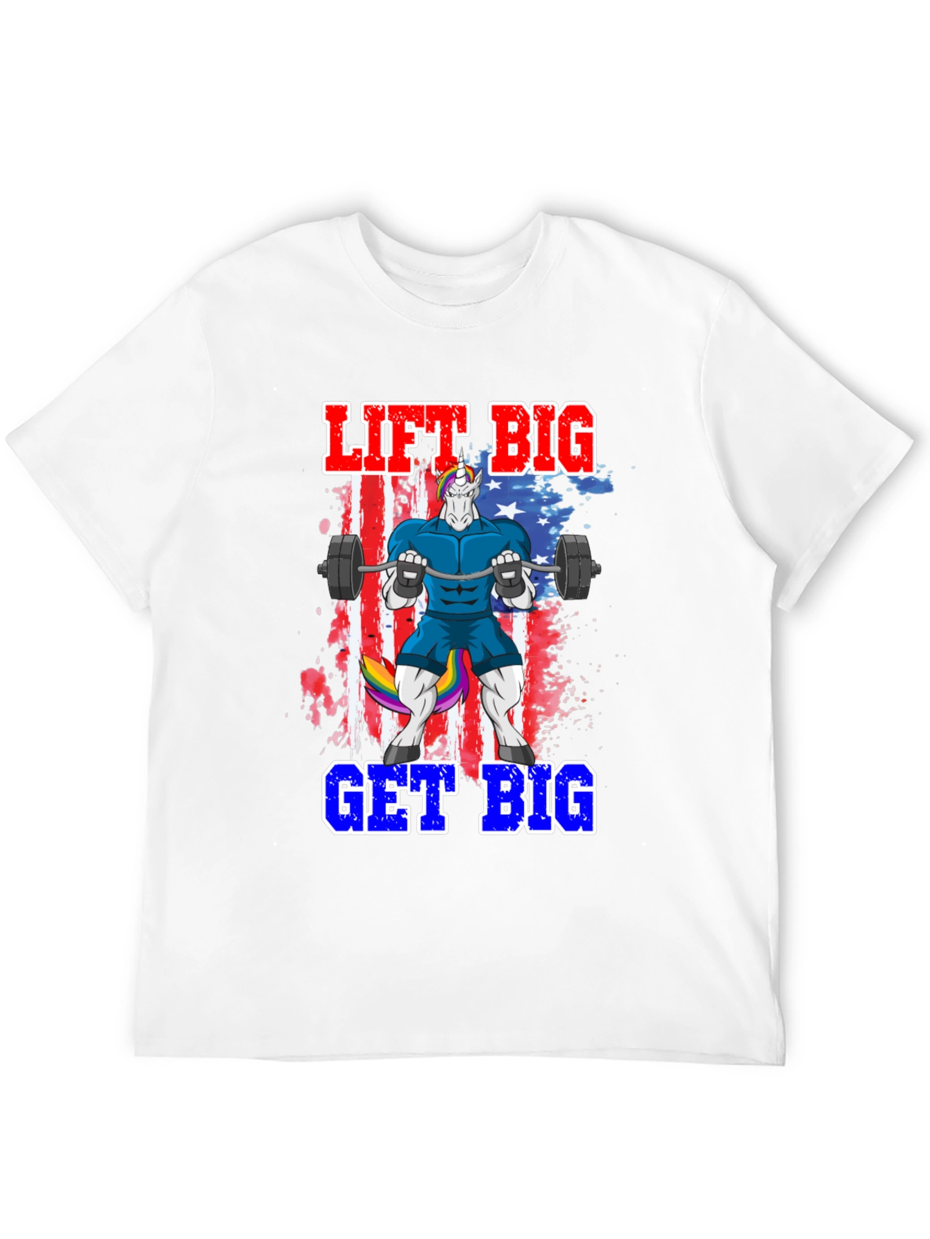 Lift Big Get Big Unicorn T-Shirt