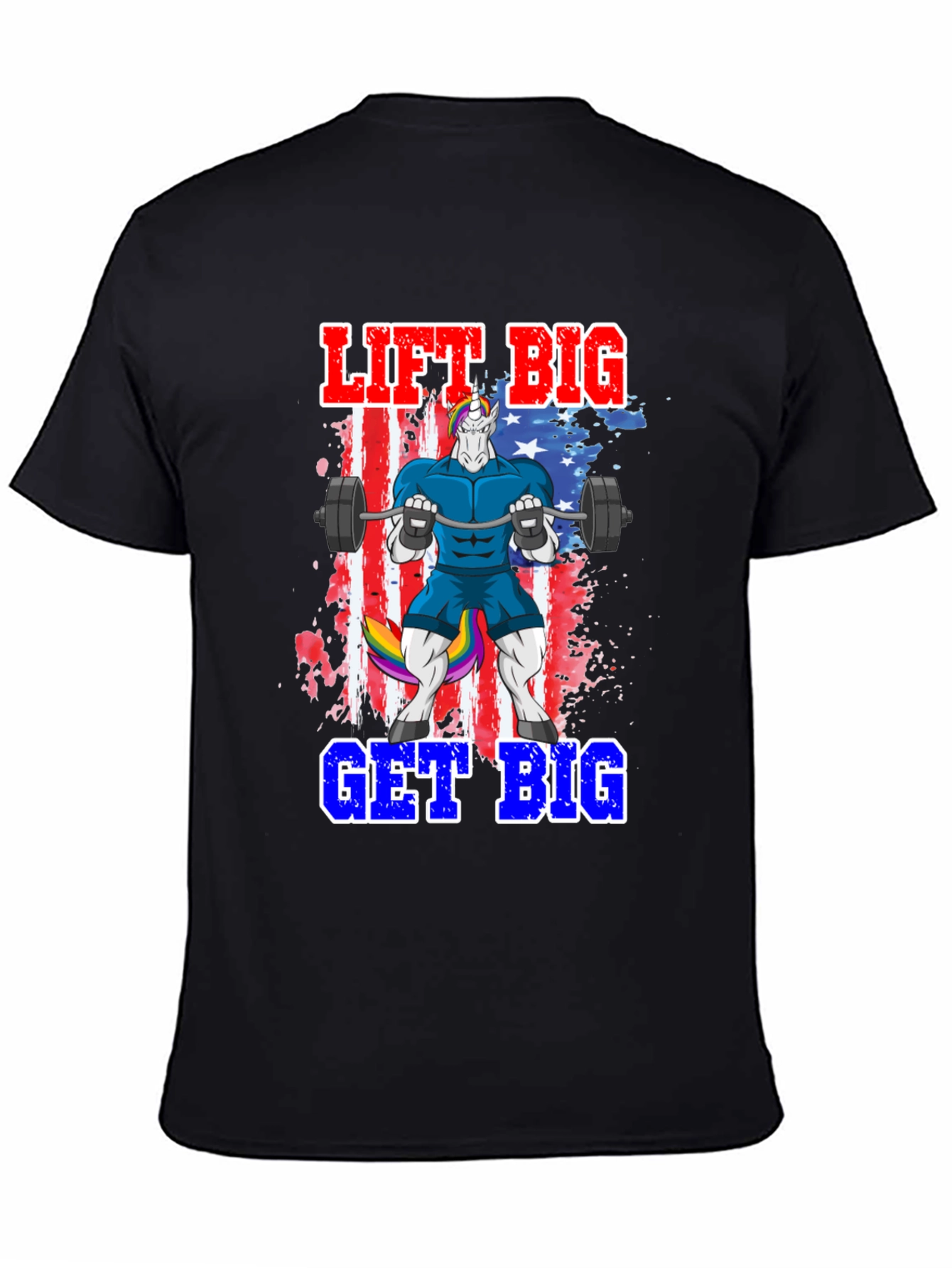 Lift Big Get Big Unicorn T-Shirt