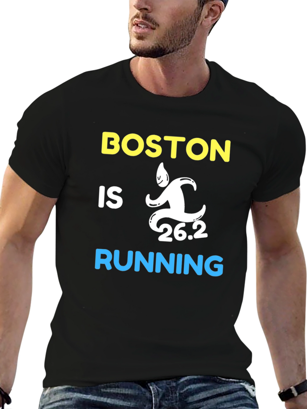Boston Marathon Running T-Shirt
