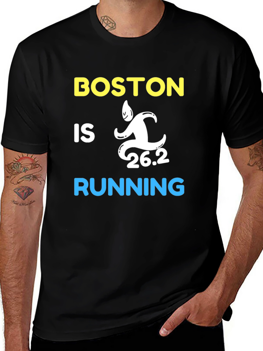Boston Marathon Running T-Shirt
