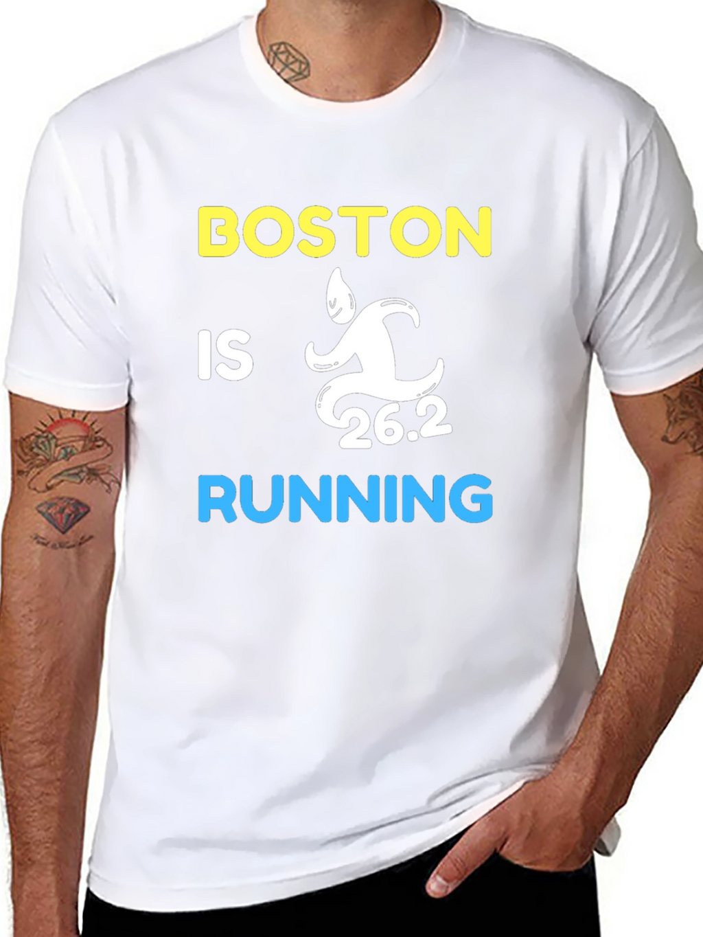 Boston Marathon Running T-Shirt