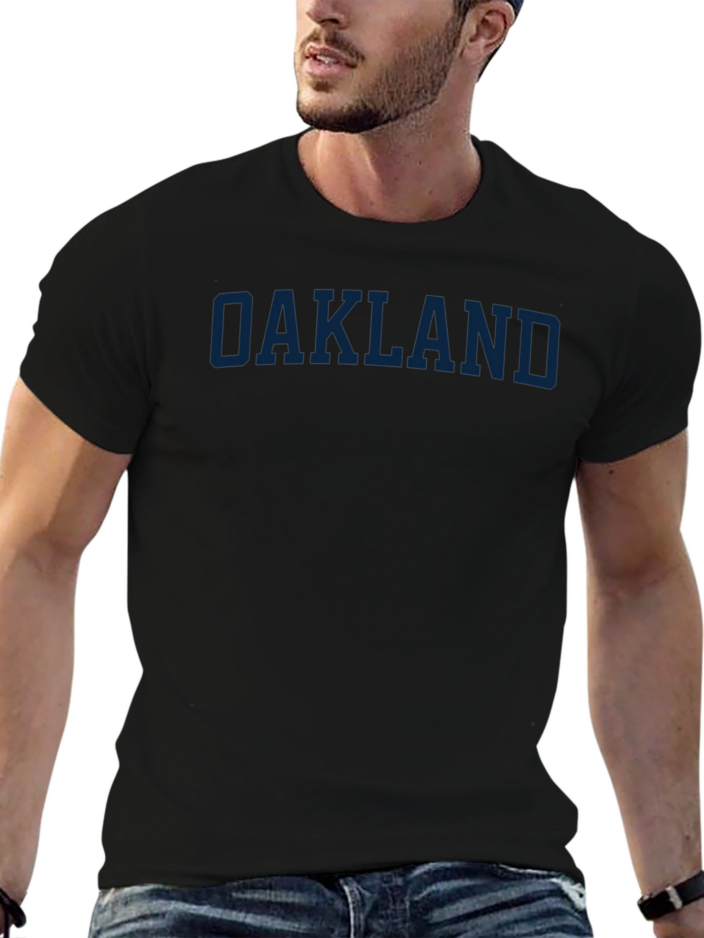 Oakland Graphic Tee - Mens Black T-Shirt