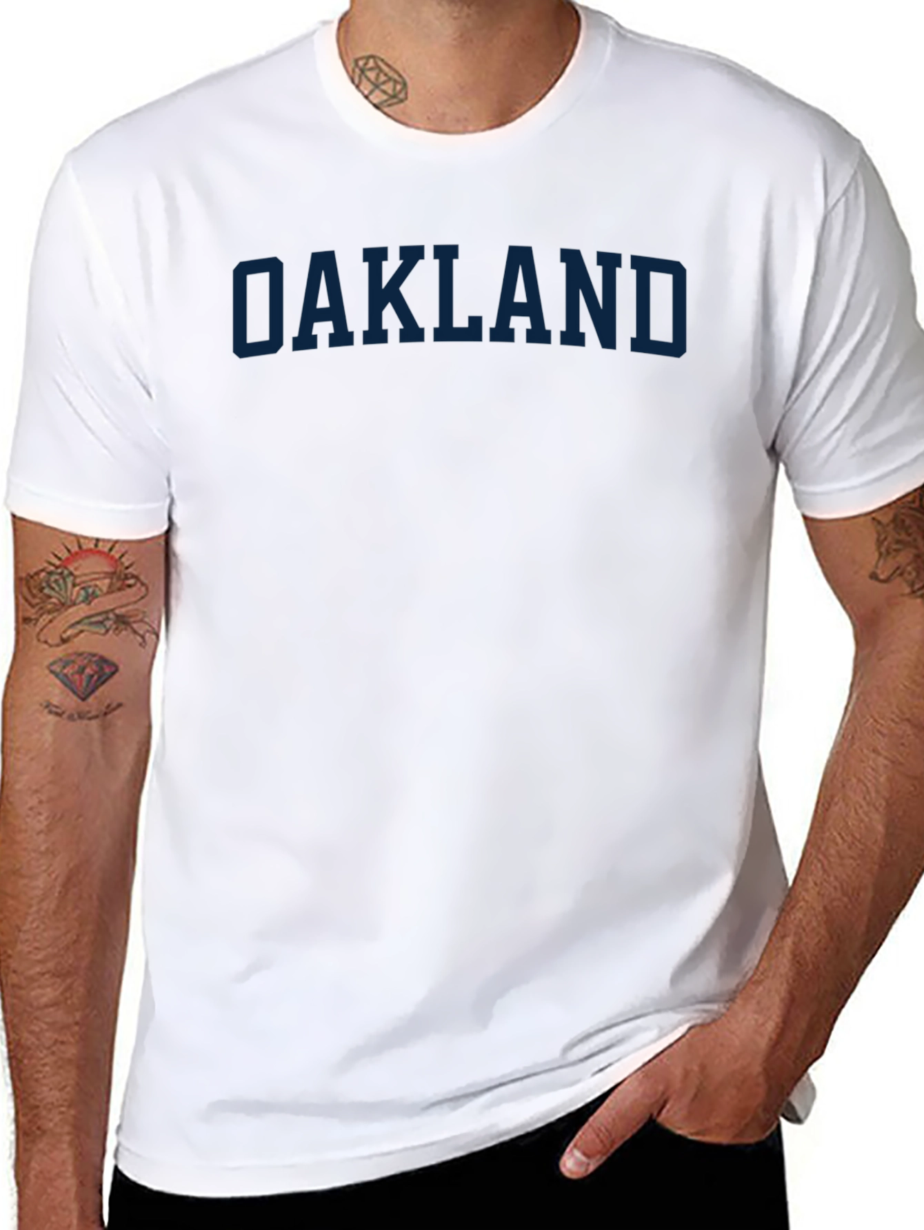 Oakland Graphic Tee - Mens Black T-Shirt