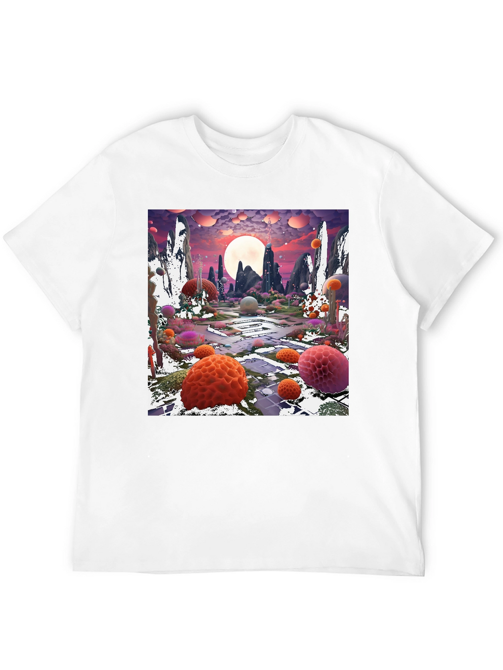 Fantasy Planet T-Shirt - Unique Graphic Tee