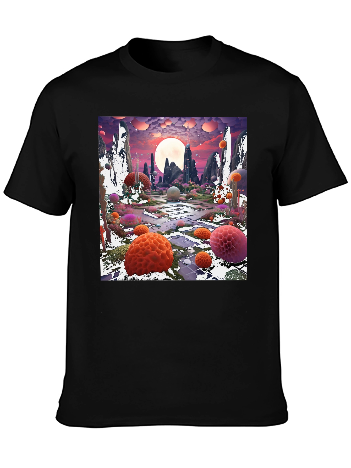Fantasy Planet T-Shirt - Unique Graphic Tee