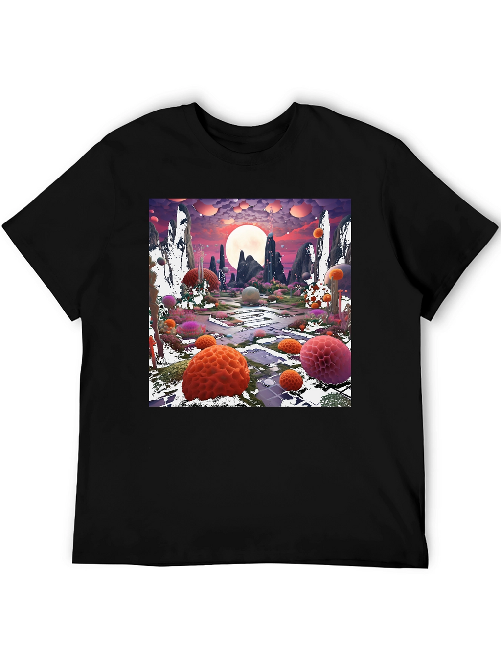 Fantasy Planet T-Shirt - Unique Graphic Tee