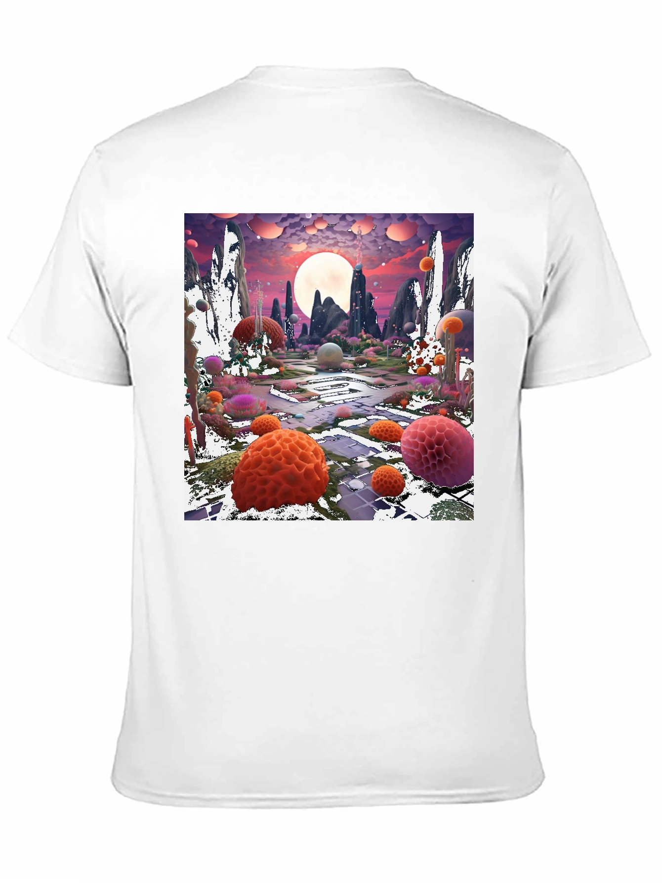 Fantasy Planet T-Shirt - Unique Graphic Tee