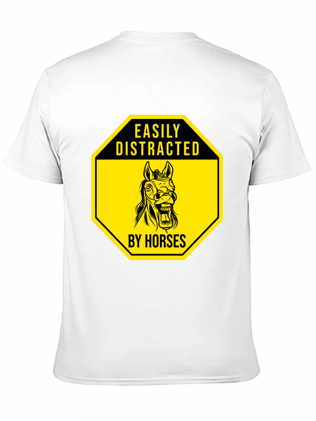 Easily Distracted By Horses Graphic Tee