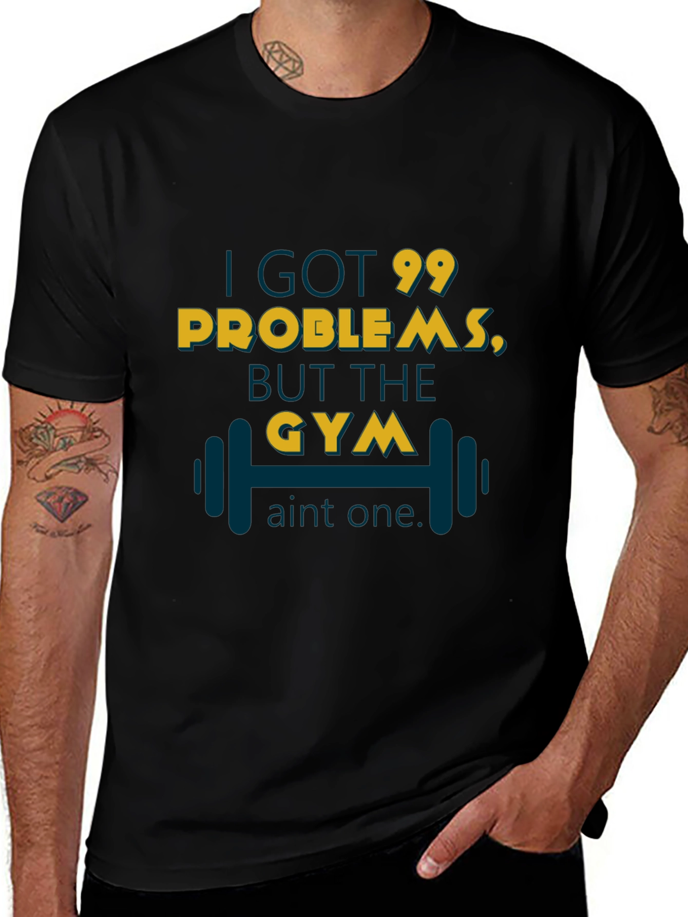 Gym Motivation T-Shirt - 99 Problems