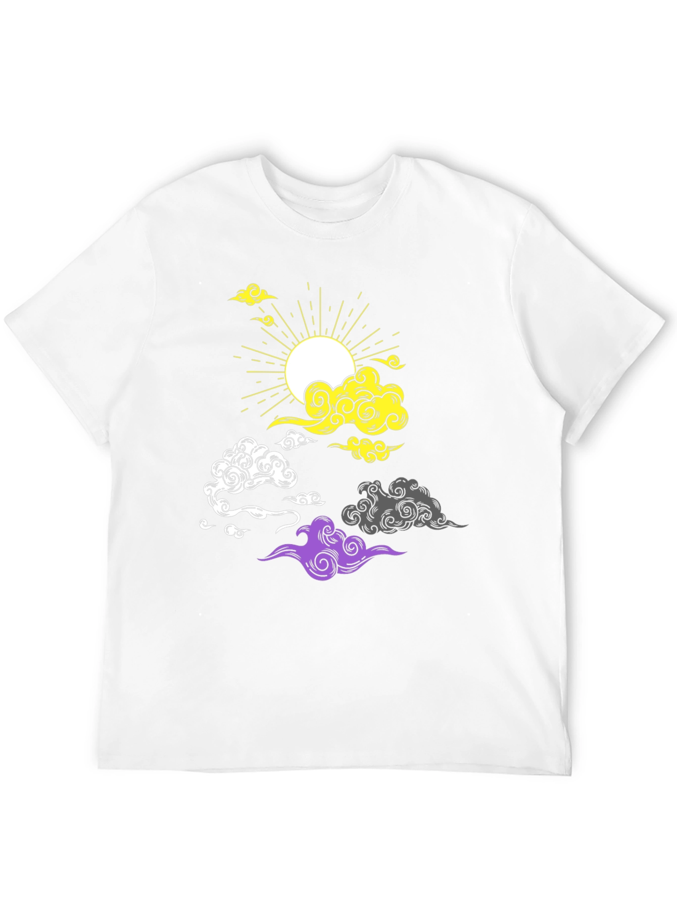 Nonbinary Pride Cloud T-Shirt