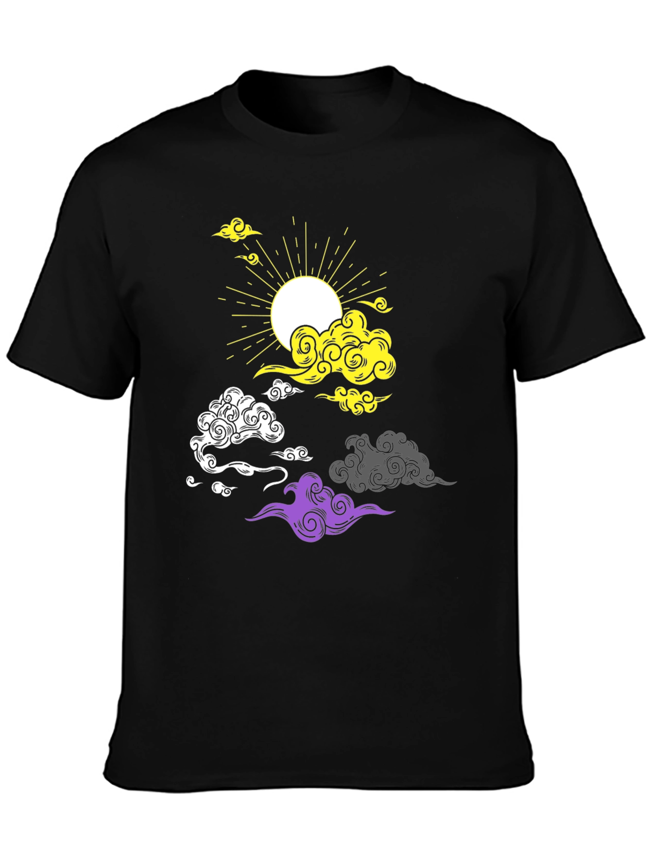 Nonbinary Pride Cloud T-Shirt