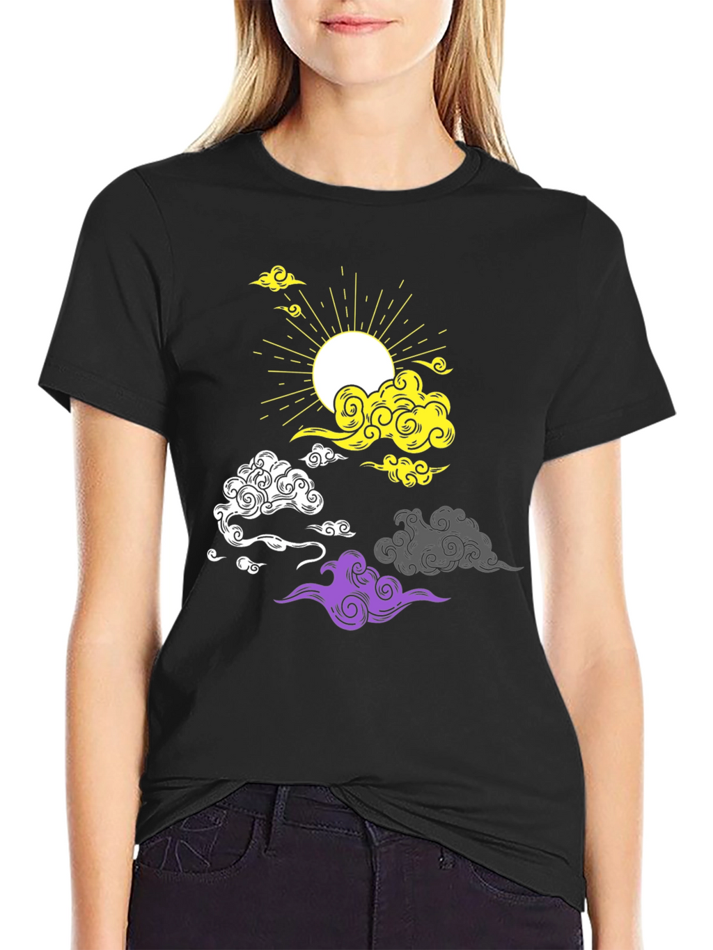 Nonbinary Pride Cloud T-Shirt