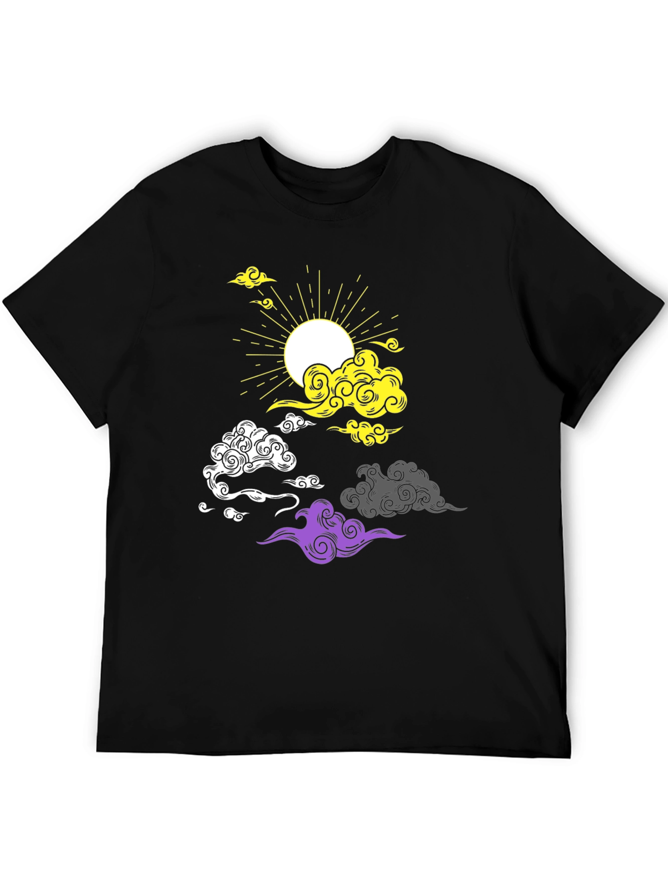 Nonbinary Pride Cloud T-Shirt